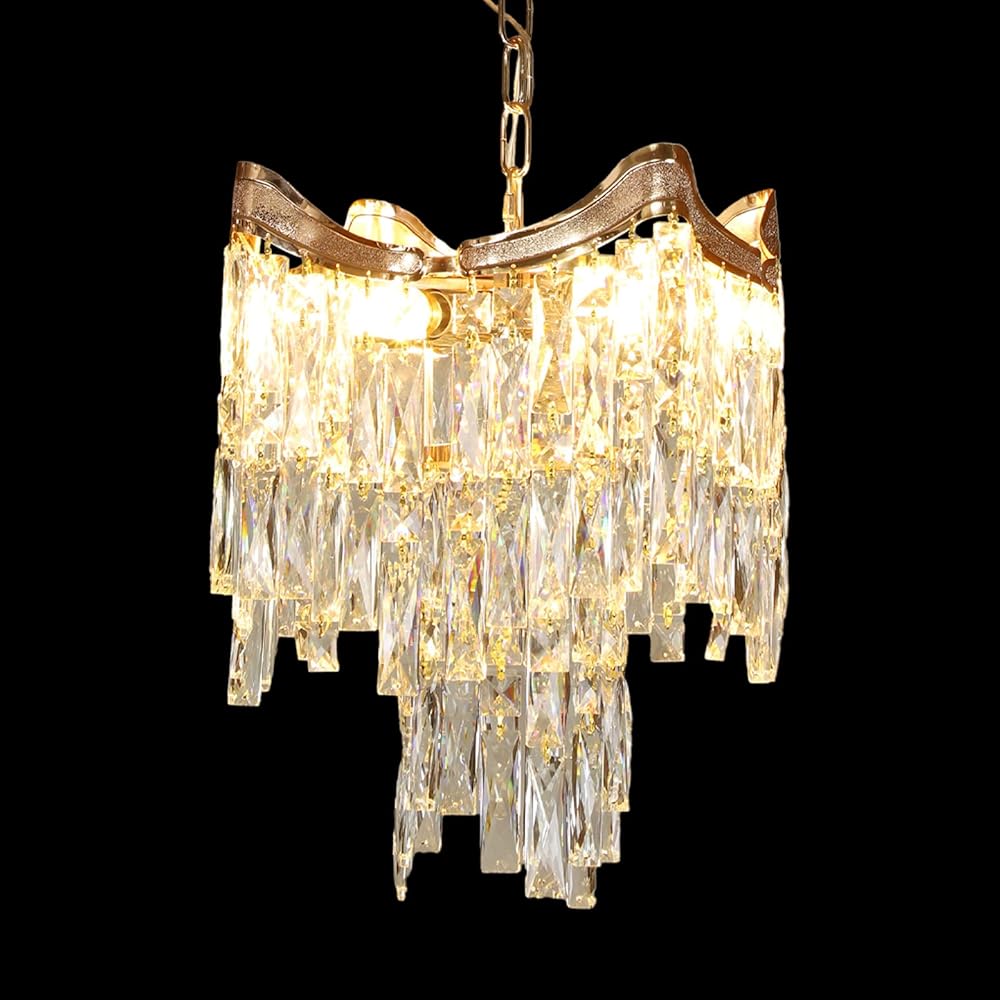 Depuley 6-Light Modern Luxury Chandelier Light, 15.7