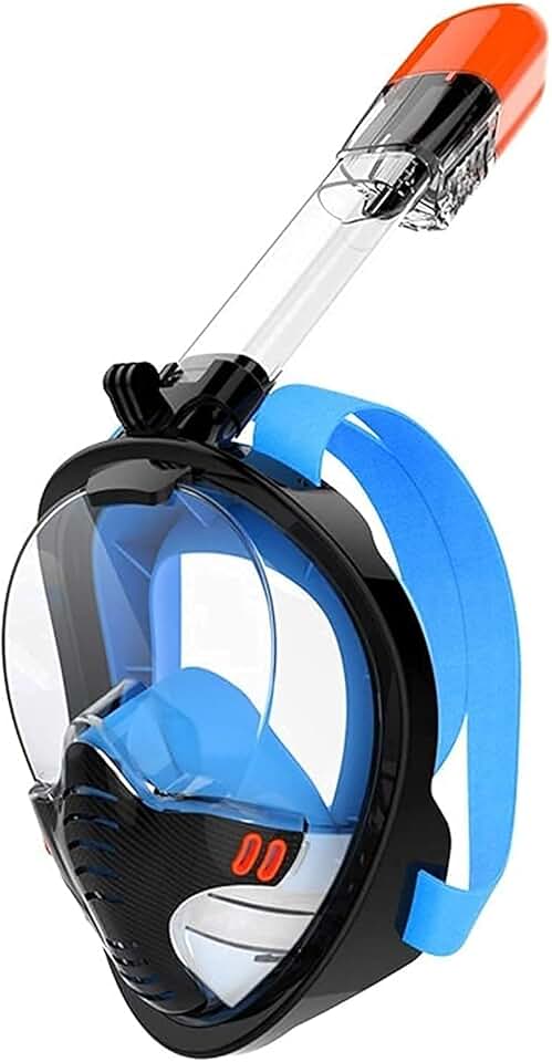 Diving mask Diving Masks Scuba Men Women Full Face Snorkeling Mask Underwater Breath Anti-Fog Diving Mask for Swimming Dive Masks(OneColor)
