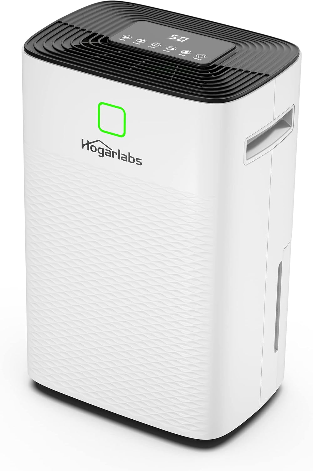 30 Pint Dehumidifiers for Home and Basements, with 3 Working Modes, Overflow Protection, and Auto Shut off Restart. Ultra Silent Dehumidifier with Drain Hose and Digital Control Panel.