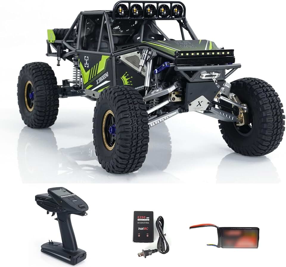 Capo 1/8 RC U4 Crawler Truck 2 Speeds Smoke Unit Motor Servo ESC Light Sound System Remote Control Racing Truck CD1582X