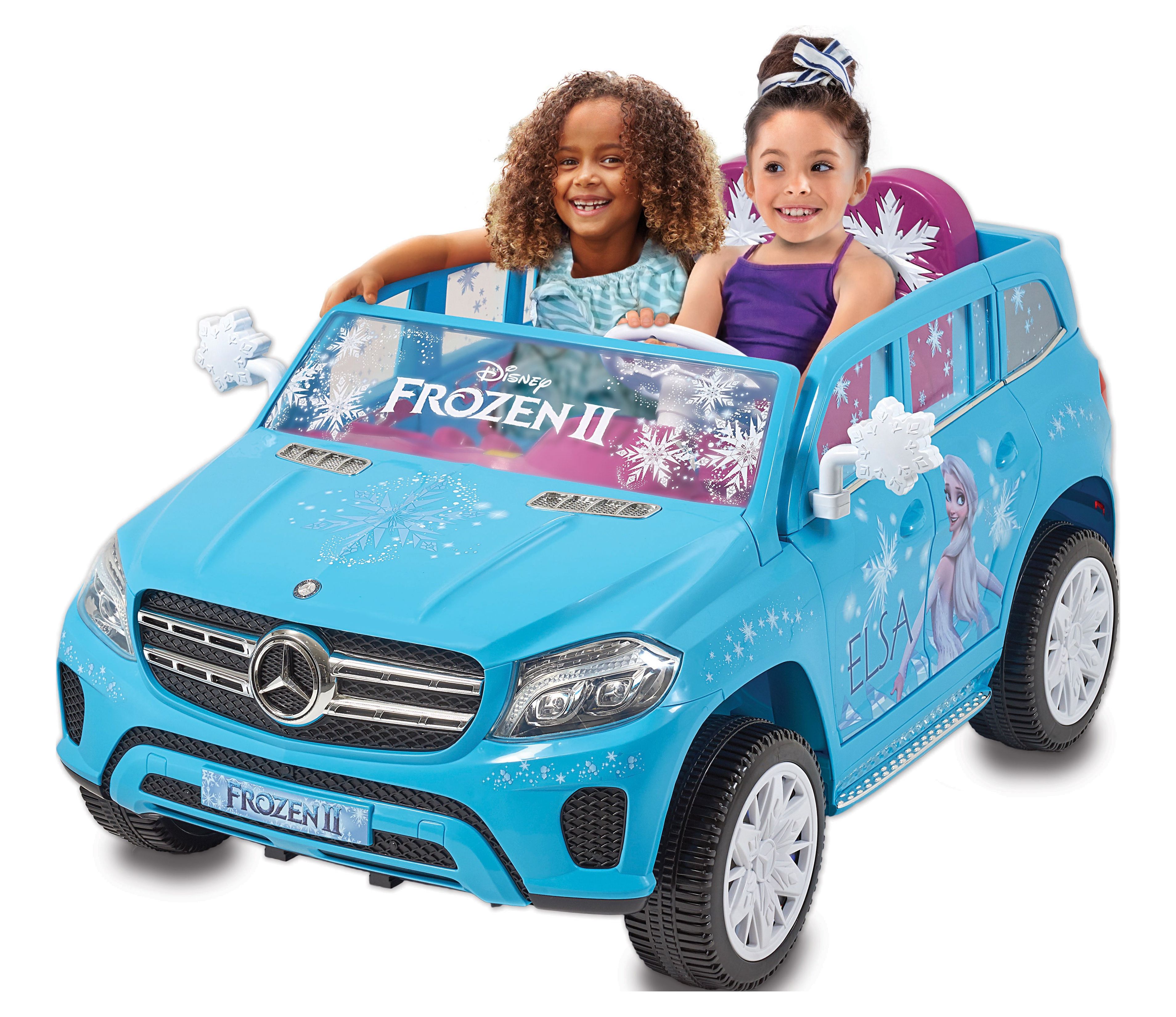 12 Volt Frozen Mercedes GLS-320 Battery Powered Ride-On for Girls Ages 3 and up