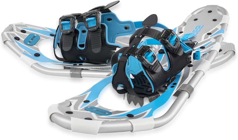 25''/30'' Snowshoes for Men and Women Heavy Snow Hiking Shoes Set with Carrying Tote Bag Special EVA Padded Ratchet Binding (Size : 25Inch)