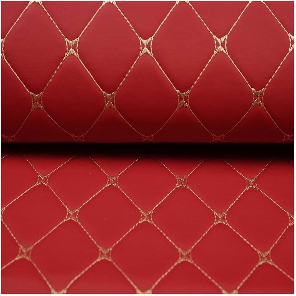 Faux Leather Fabric Sheet 3mm Thick Solid Colors Synthetic Leather Vinyl Leather Fabric Skin Leather Fabric Soft PVC Leather for Wallet Handbags Making Sewing Crafting Car Seat Chair (Size : 1.4×1m/4.