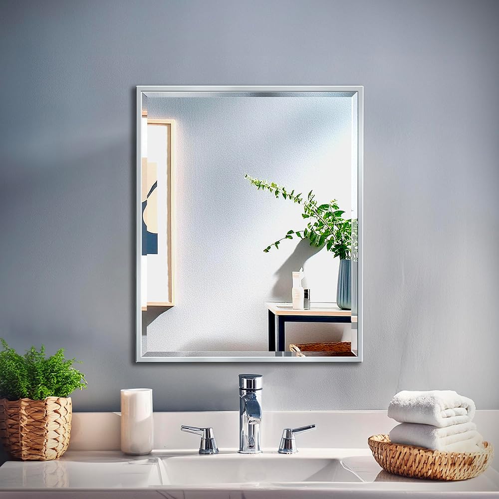 Gatco 1823 Bathroom Wall Mirror, 25