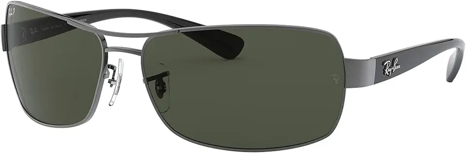 Ray-Ban Men's RB3379 Rectangular Sunglasses