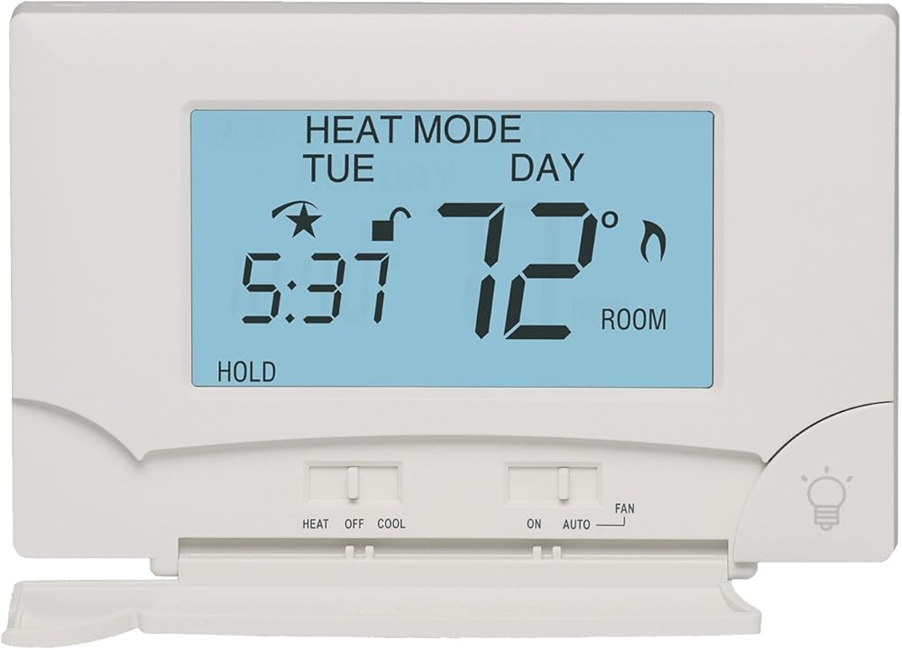 TX9000TS Touch Screen Seven-Day Programmable Thermostat