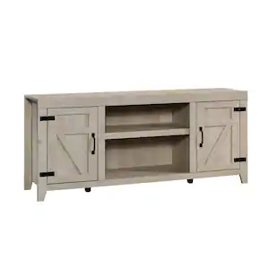 SAUDER Select 62.677 in. Chalked Chestnut Entertainment Center with 2-Doors Fits TV's up to 70 in.