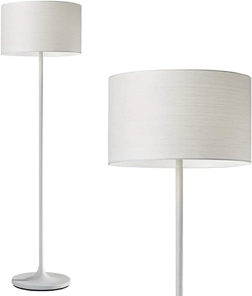 Adesso 6237-02 Oslo Floor Lamp – Corrosion Resistant, Scratch Proof, White Matte Finish Lighting Equipment with Metal Body. Tools & Home Improvement,Matte White