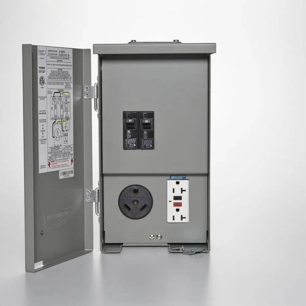 Parallax Power Connecticut-Electric CESMPSC41GRHR Outdoor Power Outlet, 120V, 30A