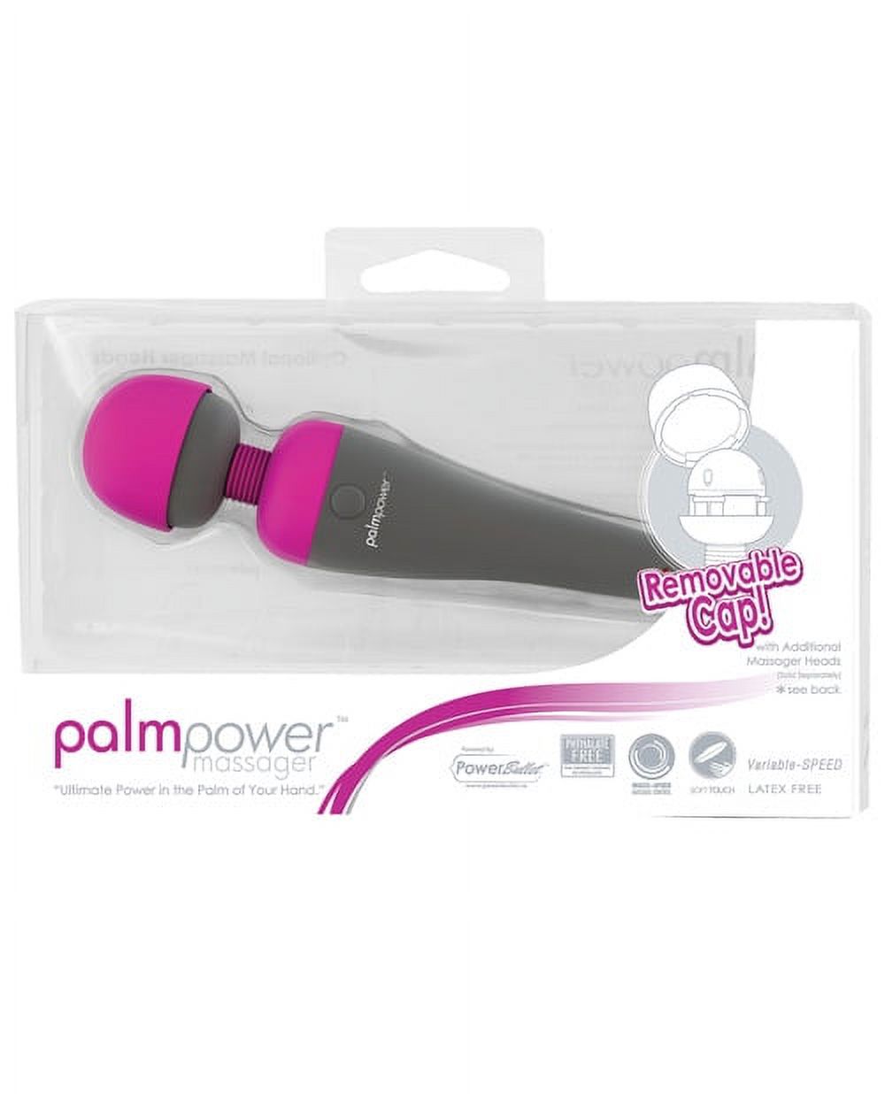 BMS Enterprises Palm Power Massager - Pink