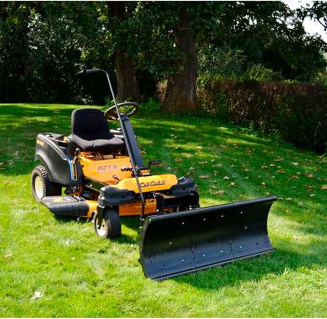 NP49SZCCRZT 49 in. Cub Cadet Z-Turn Plow with Steering Wheel