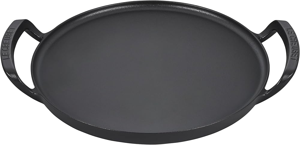 Le Creuset Alpine Outdoor Collection Enameled Cast Iron Pizza Pan, 15