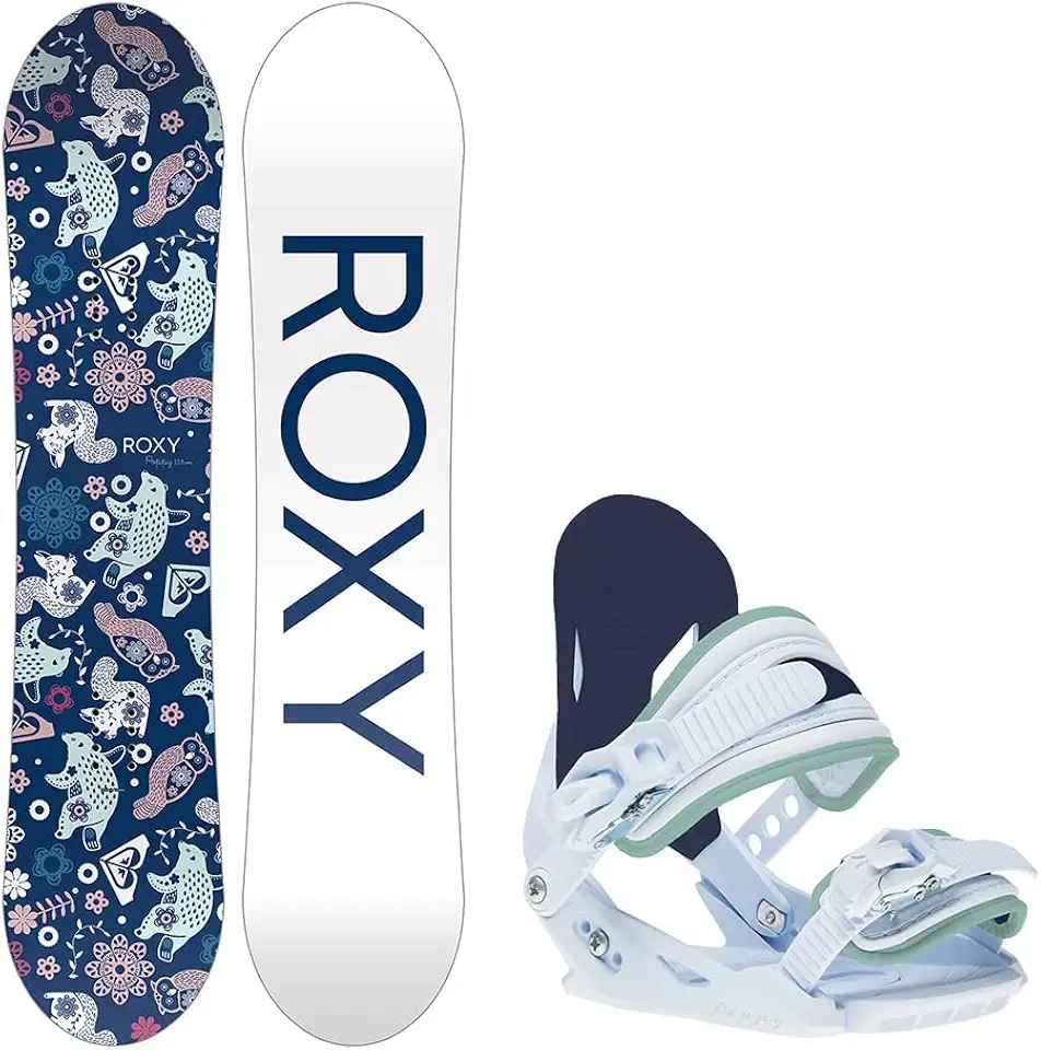 Roxy Poppy Girls Snowboard Package