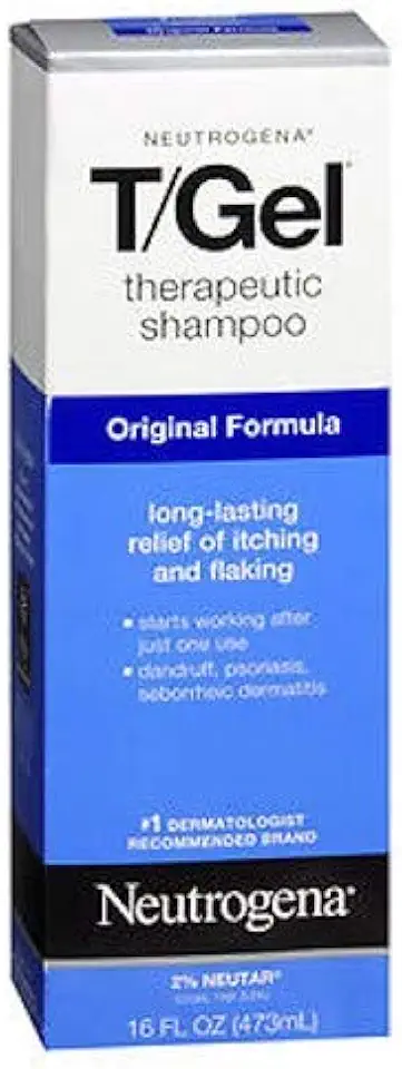 Neutrogena T/Gel Therapeutic Shampoo Original Formula 16 oz (5 Pack)