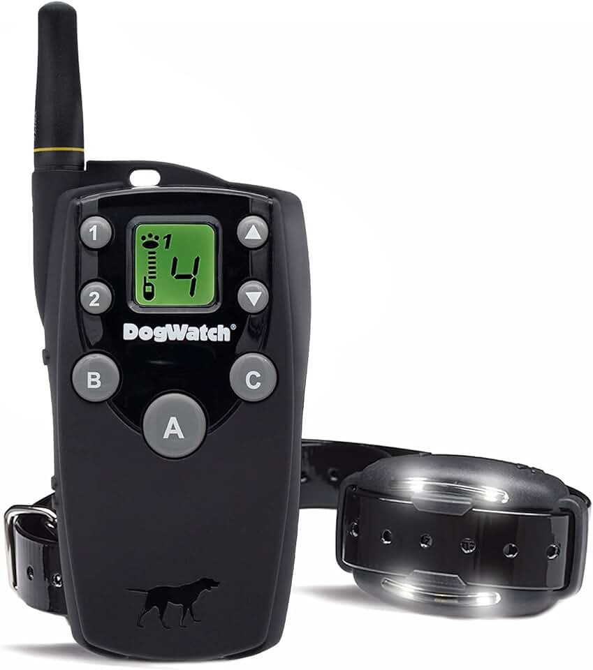 DogWatch S-15 No Shock Dog Training Collar with Remote 1/2 Mile Range - Dog Collar Beep and Vibration, Waterproof & Rechargeable Collar for Small Medium Large Dogs
