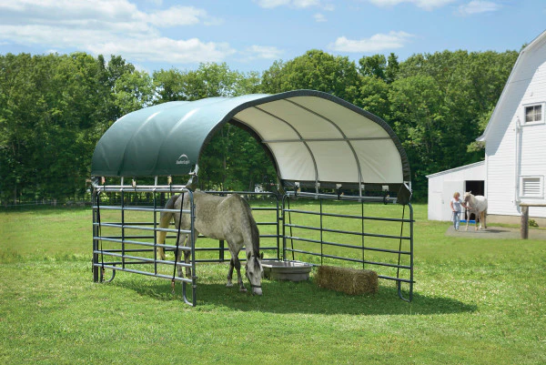 ShelterLogic 12 x 12 ft. Corral Shelter 1 3/8