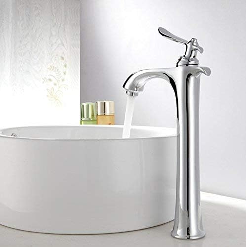 Copper Faucet Antique Faucet Basin Faucet European Golden Tap Faucet Basin,Silver Highquality Assurance of Modern and Simple Classic Retro Luxury Home Decoration Faucet