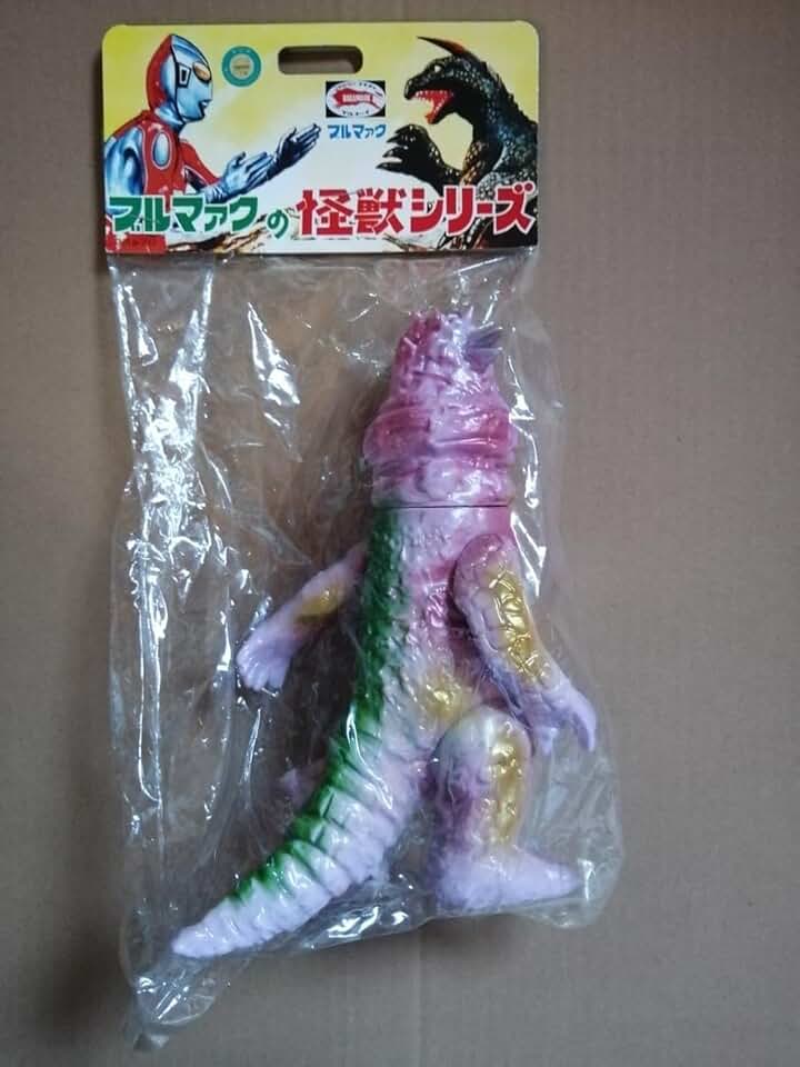 Pandon Soft Vinyl B-CLUB Ultra Seven Bullmark Reprint Edition Kaiju Series Height 8.3 inches (21 cm) Tsuburaya Productions