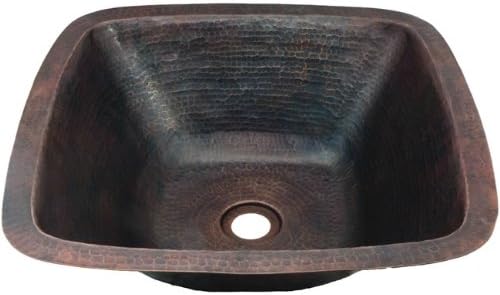 CPBS17 17 Inch Undermount Copper Vanity Sink