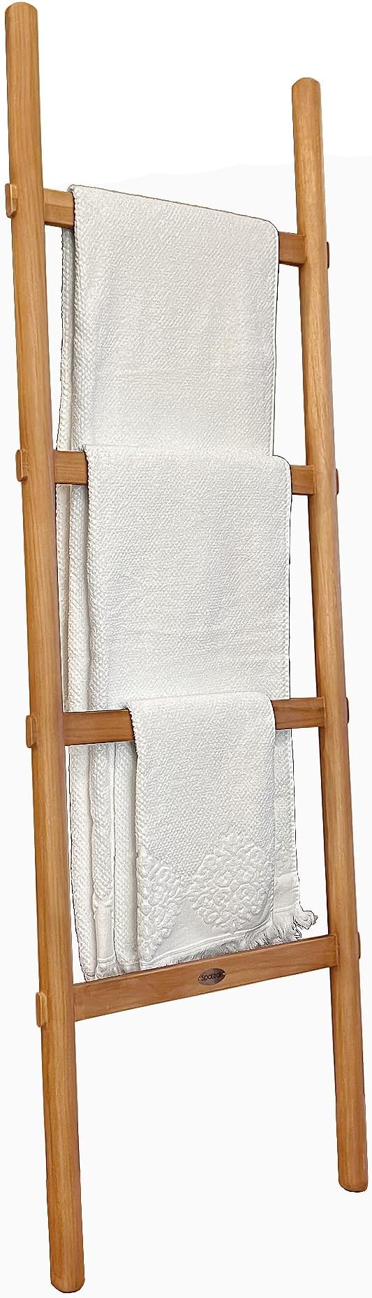 Asta Spateak Select Towel Ladder, Solid Teak 4-Bar Towel Ladder, ST-86 (60