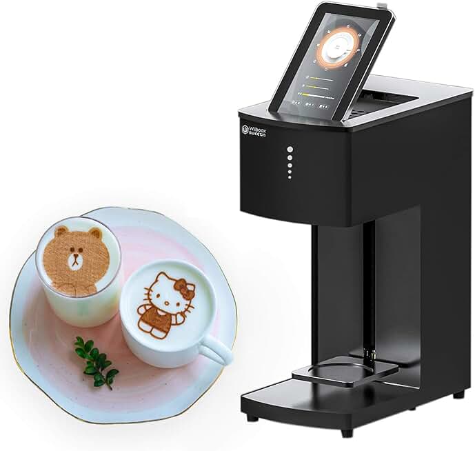 Food-Grade Coffee Latte Art Printer Digital Inkjet WiFi Photo Selfie Printing Machine Cake Desserts DIY Decoration Maker