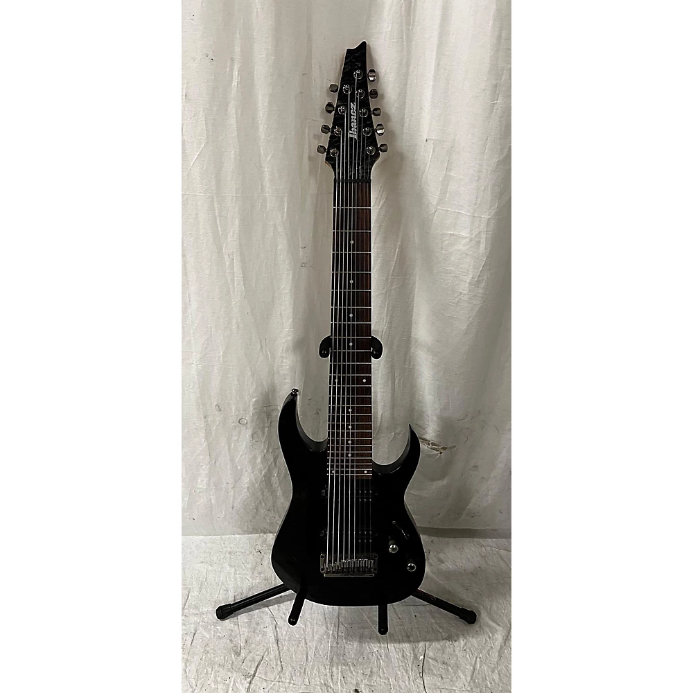 Used Ibanez RG9QM 9 String Solid Body Electric Guitar