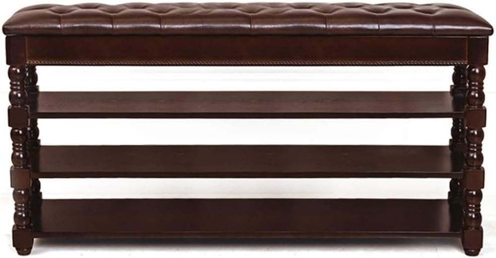 Shoe Storage Bench Entryway Hallway Furniture, Storage Benches Shoe Cubby Bench Entryway Shoe Storage Corridor Rest PU Corner Sofa Entrance Organization Non-storable Shoe Bench(60cm)