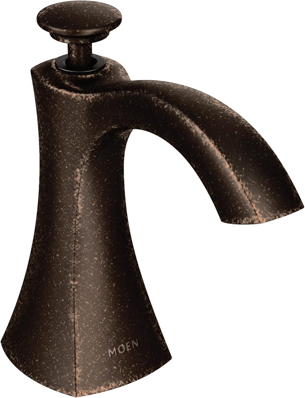 Moen S3948ORB Transitional Deck Mounted Kitchen Soap Dispenser with Above the Sink Refillable Bottle, Oil Rubbed Bronze
