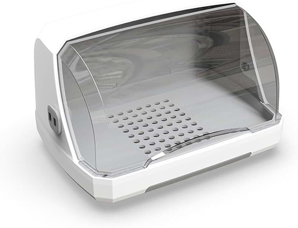 Household Drain Rack Kitchen Utensils Storage Box with lid Double-Layer Kitchen Storage Rack(40 * 29 * 26cm)