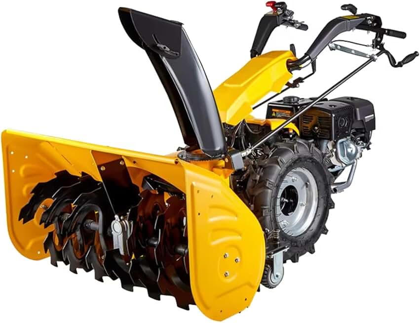 High-Efficiency Electric snowplows are All-Terrain self-Powered and can Quickly Clear Snow from Homes and Commercial Premises, Suitable for All Snow Conditions and terrains