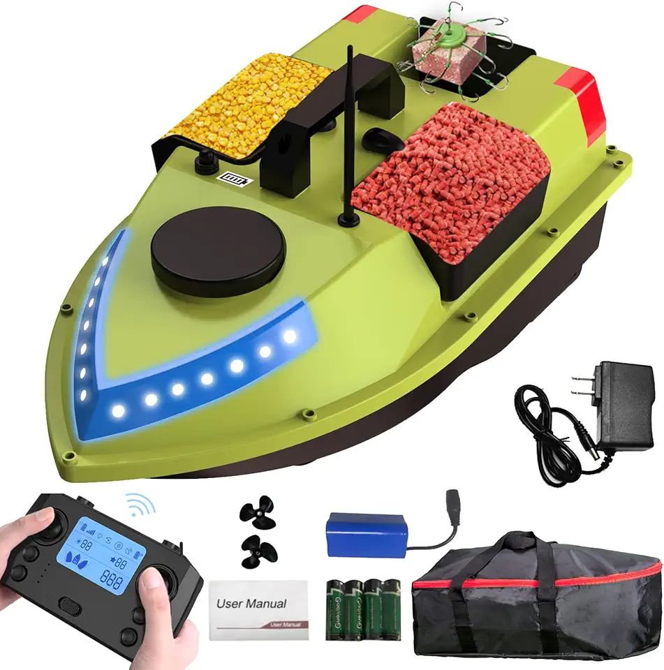 RC Fishing Bait Boat with GPS for Carp Fishing Auto Navigation,Cruise Control