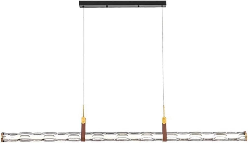 LED Linear Light with Remote Control, Dimmable Pendant Light Fixture, 3000K to 6000k Color Changing, 80W-120W Hanging Island Lights, Long Strip Ceiling Lighting for Office Shop