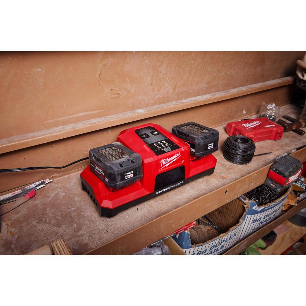 Milwaukee M18 18V Dual Bay Simultaneous Super Charger