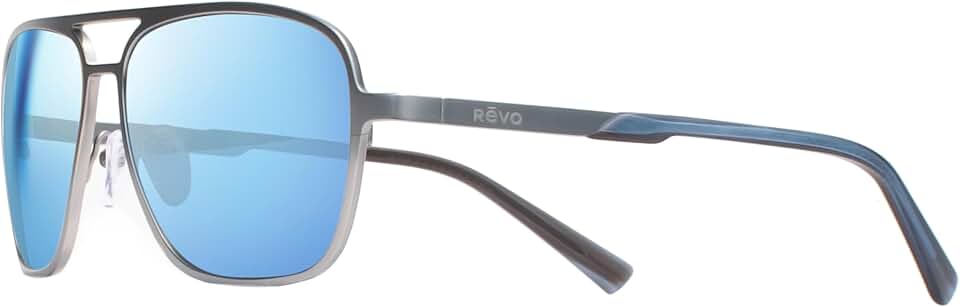 Revo Sunglasses Horizon: Polarized Lens with Titanium Navigator Frame