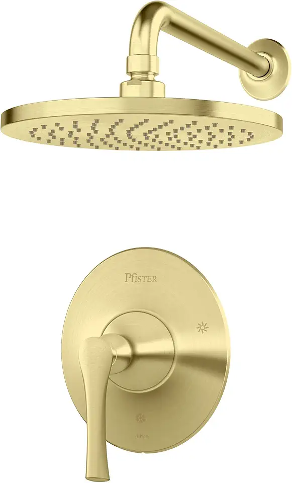 Pfister LG89-7RHBG Rhen Shower Only Trim, Brushed Gold