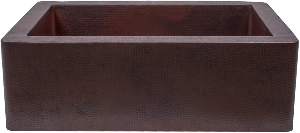 FARMHOUSE Copper Kitchen Sink, Antique