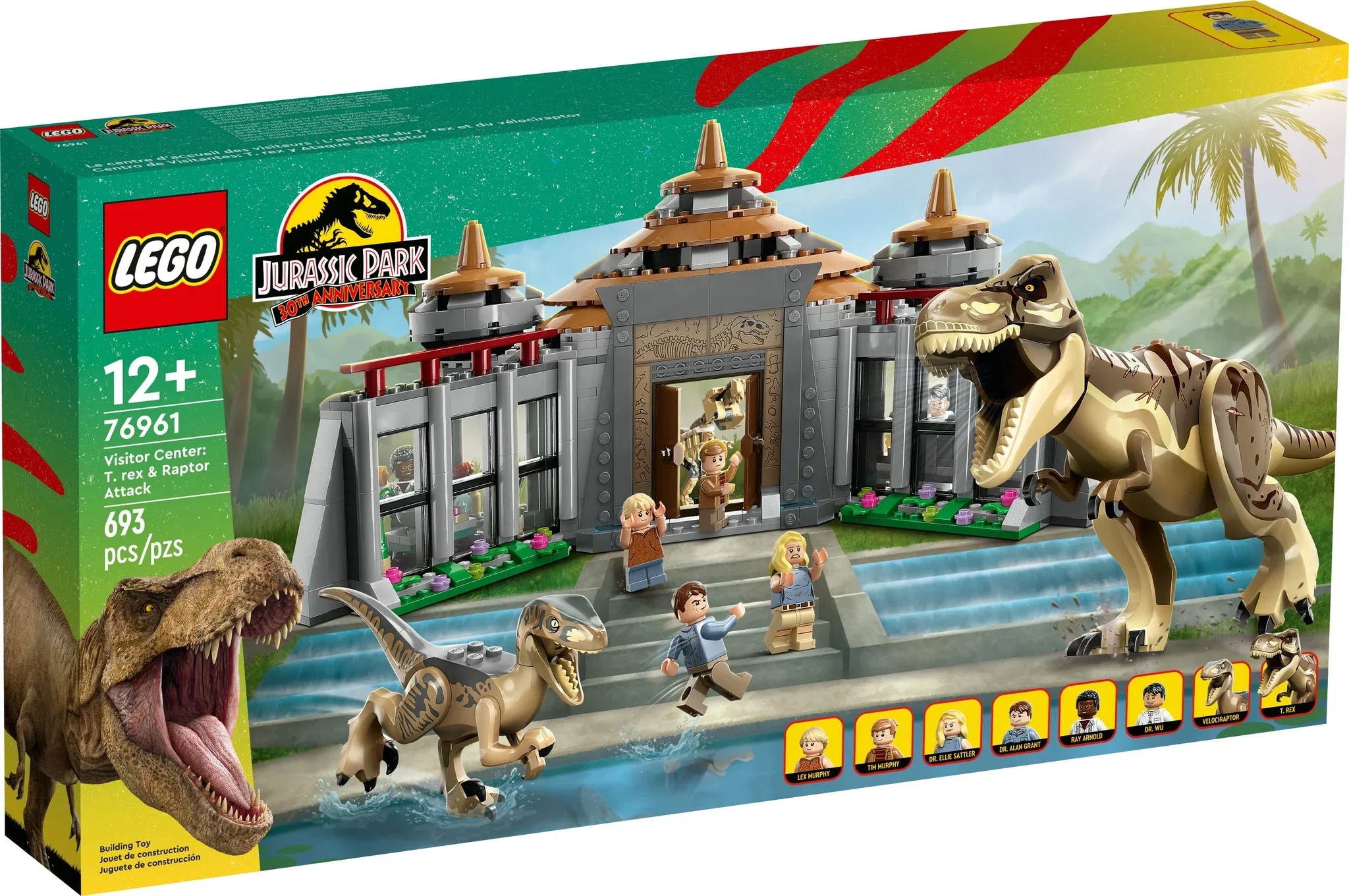 LEGO Jurassic World: Visitor Center - T. Rex & Raptor Attack