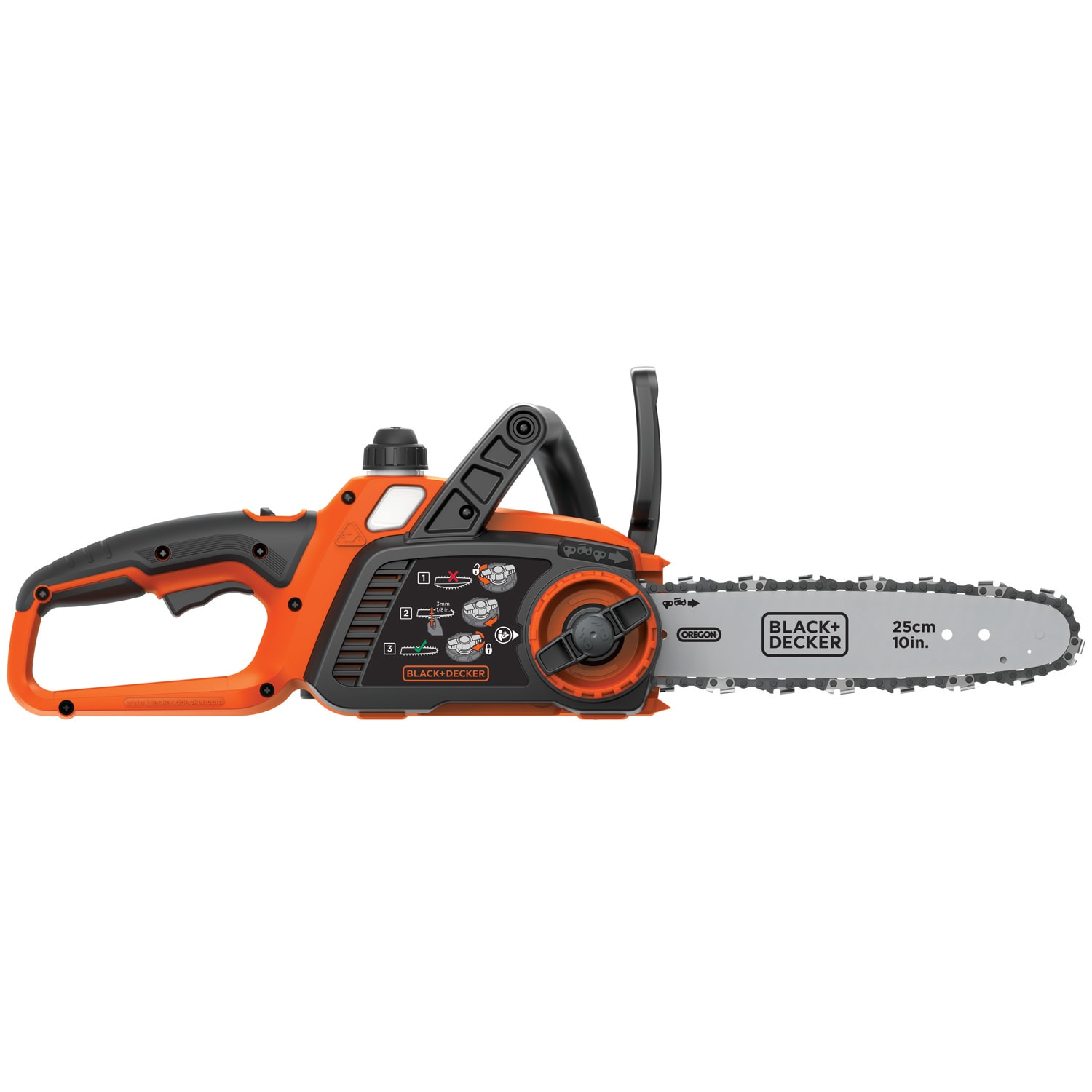 BLACK+DECKER 20-volt Max 10-in Battery 2 Ah Chainsaw (Battery and Charger Included)
