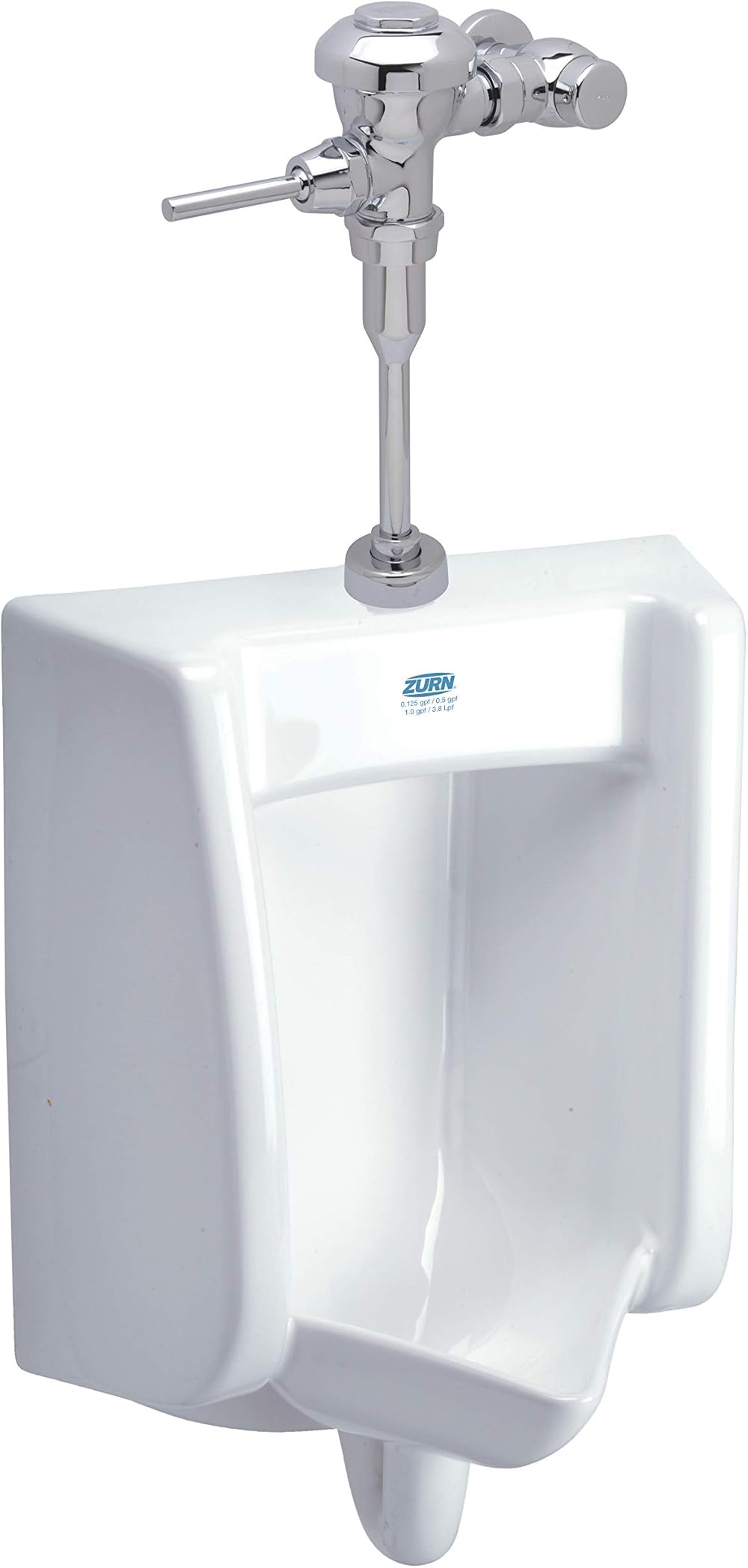 Zurn Z.UR2.M Zurn One Manual Urinal System with 0.5 GPF Flush Valve