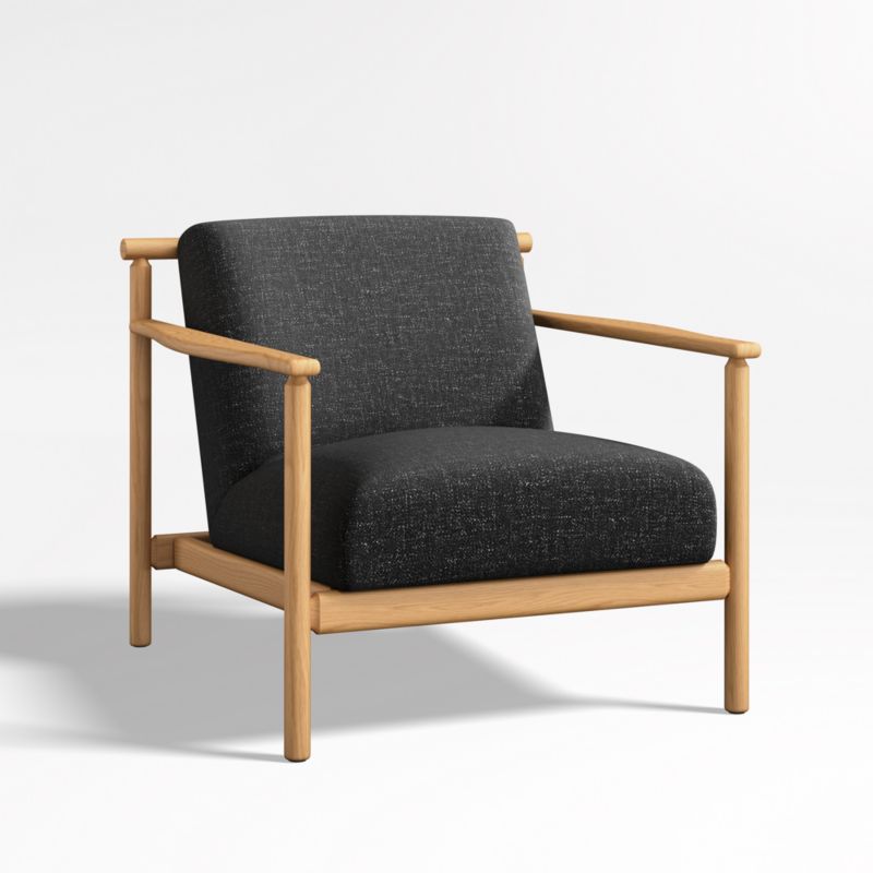 Ojai Upholstered Wood Frame Accent Chair