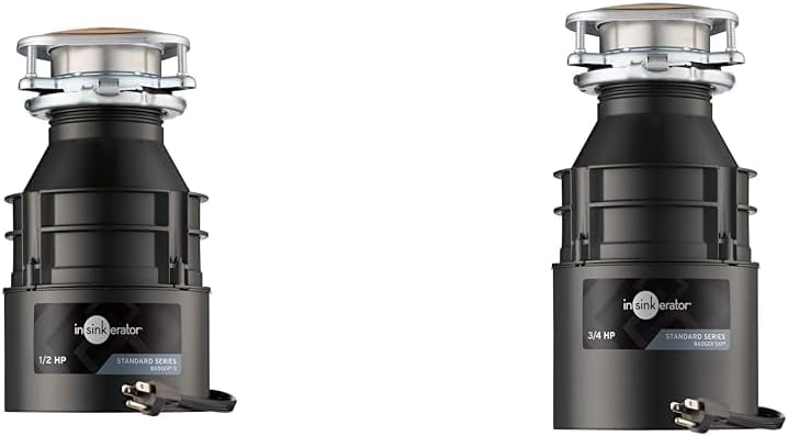 InSinkErator Badger 5 Garbage Disposal with Power Cord & Badger 5XP Garbage Disposal with Power Cord