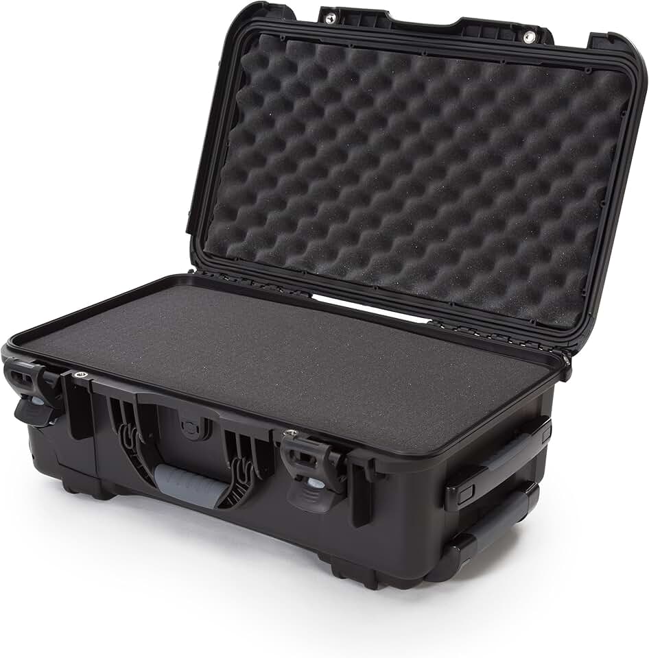 Nanuk Wheeled Series 935 Lightweight NK-7 Resin Waterproof Protective Case and Foam Insert - Black