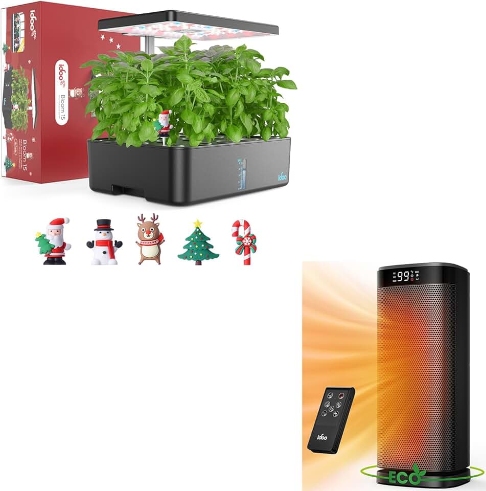 Christmas Hydroponics Growing System & Space Heaters