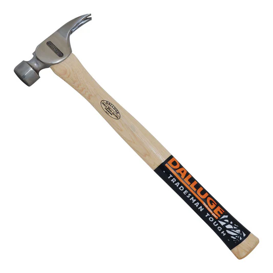 VAUGHAN & BUSHNELL MFG COVaughan Dalluge 21 oz Milled Face Straight Framing Hammer 17 in. Hickory Handle