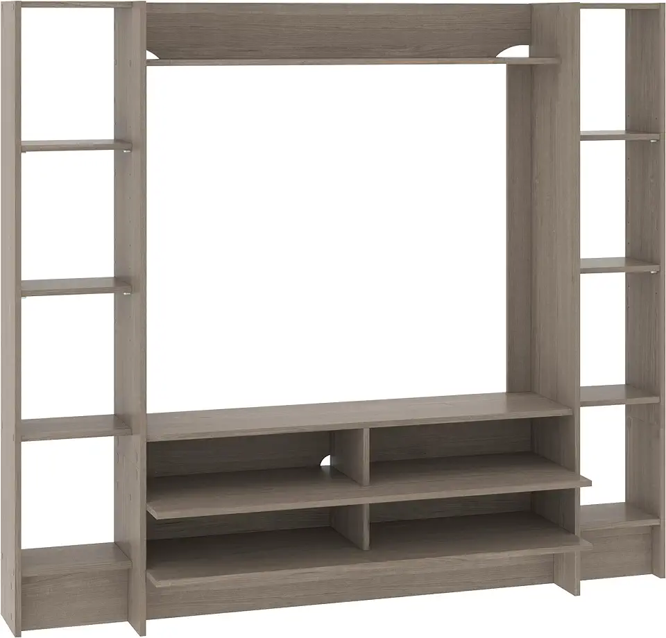 Sauder Beginnings Wall System TV Credenza, L: 66.3