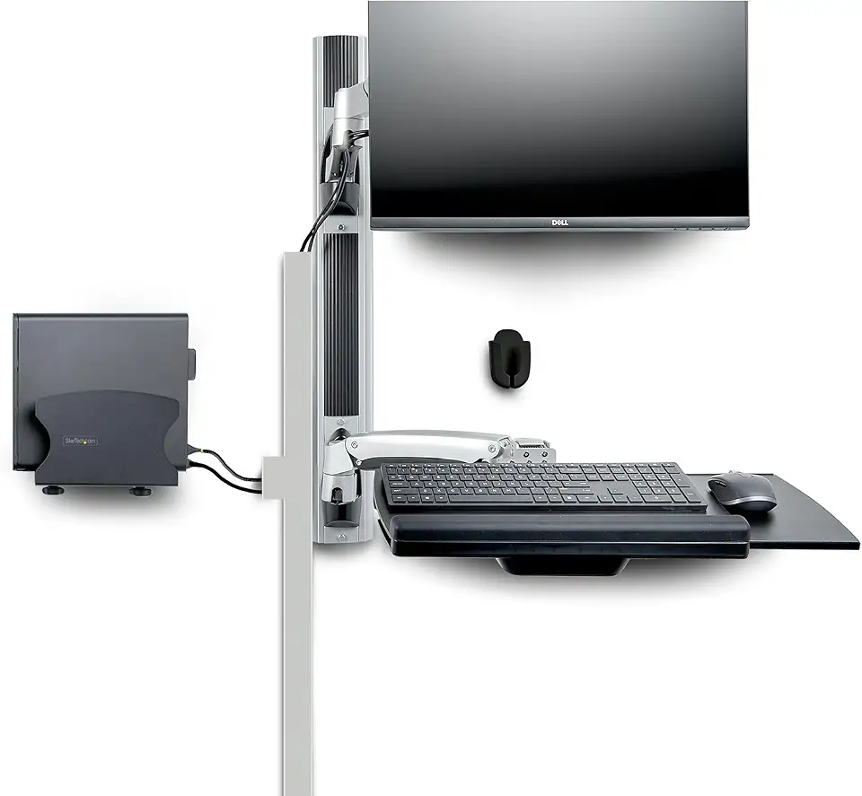StarTech.com Wall Mount Workstation, VESA Mount for 32