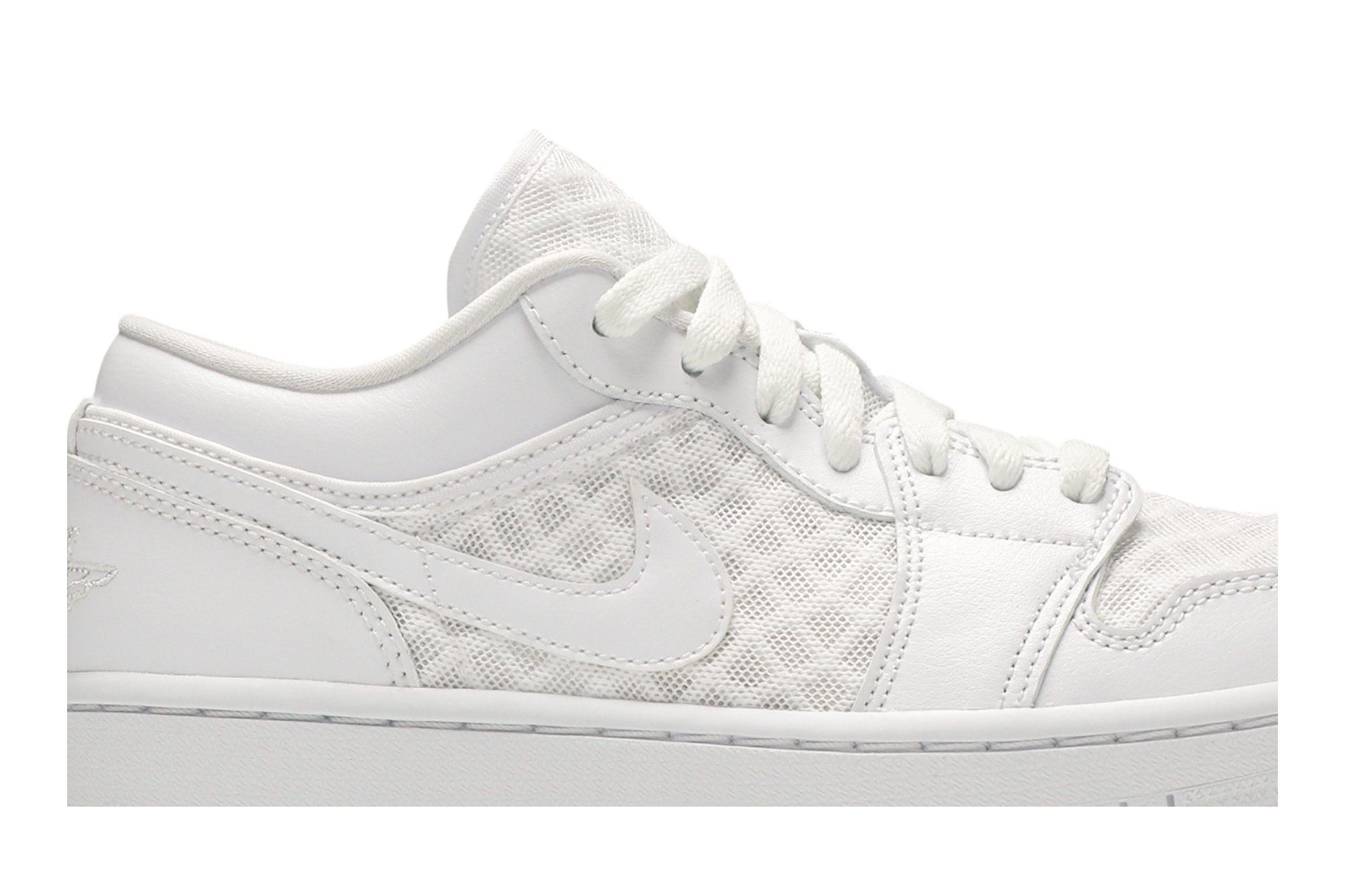 Wmns Air Jordan 1 Low Breathe 'Triple White' DC9508-100
