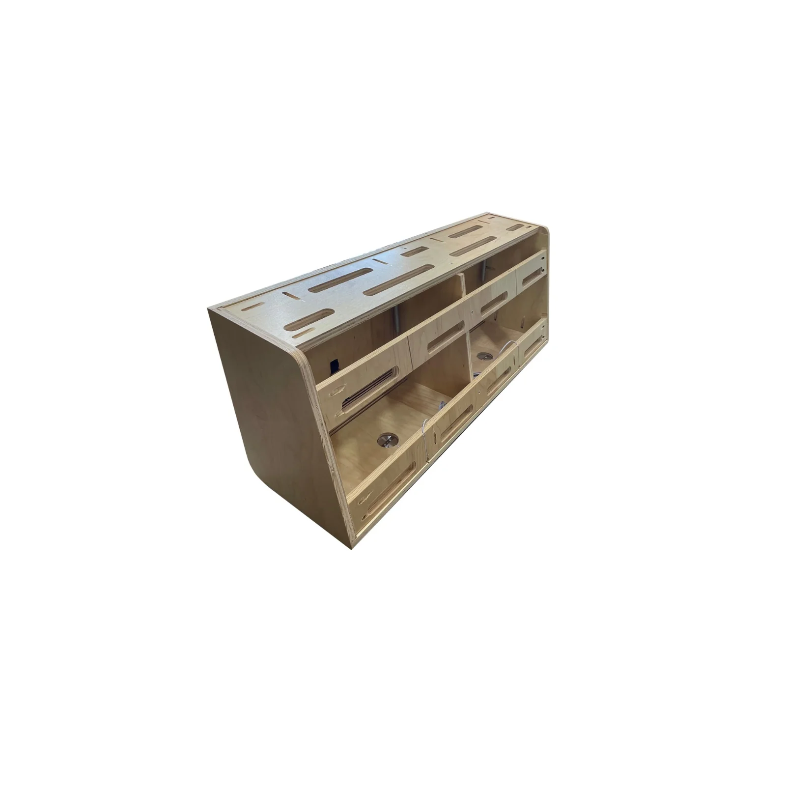 Universal Rounded Overhead Cabinet