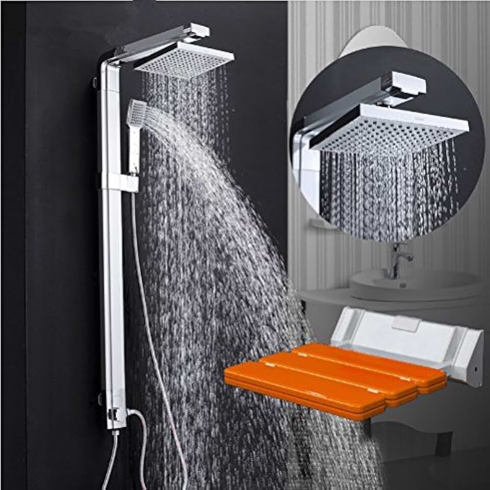 Shower Faucets Bath tap Mixers Bathroom Relax Chair Wall Mounted Shower Seats Shower System Bath Bench
