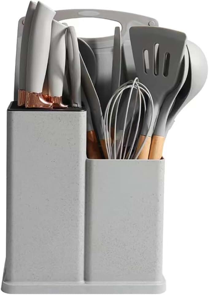 DFHBFG Kitchen Utensils Set Cooking Tool Set Kitchenware Set, 19 pieces
